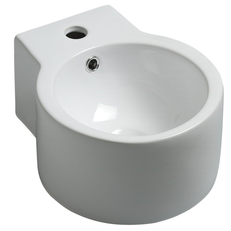 Kronos fontein 32 x 27,5 x 16 cm keramiek glans wit