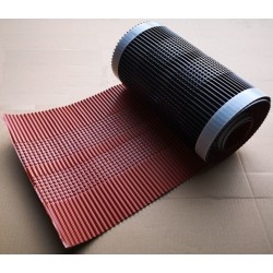 Silisto Alu-Rollfirst Premium ondervorst 300mm x 5m1 Rood