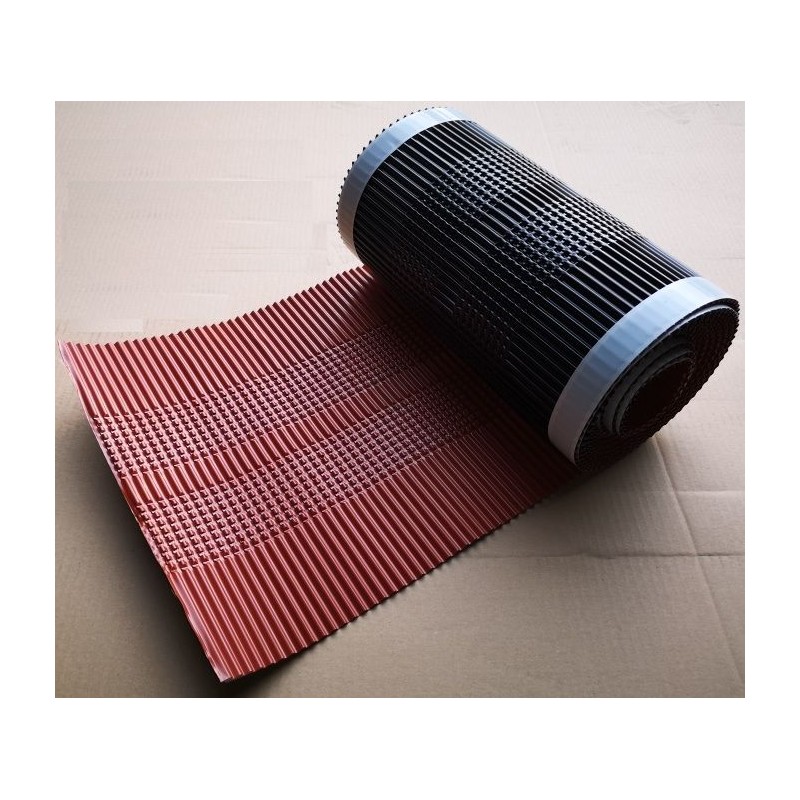 Silisto Alu-Rollfirst Premium ondervorst 300mm x 5m1 Rood