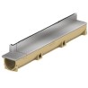 ACO Slotline RVS opzetelement met inwendige hoek hoogte 65 mm 850+150