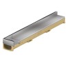 ACO Slotline RVS opzetelement uitwendige hoek lengte 850+150 h40 mm