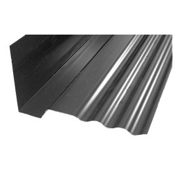 Ubbink Verholen goot KS 180-100mm 1500mm zwart