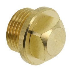 BONFIX Draad messing plug met vierkant 1/4" bu.dr.