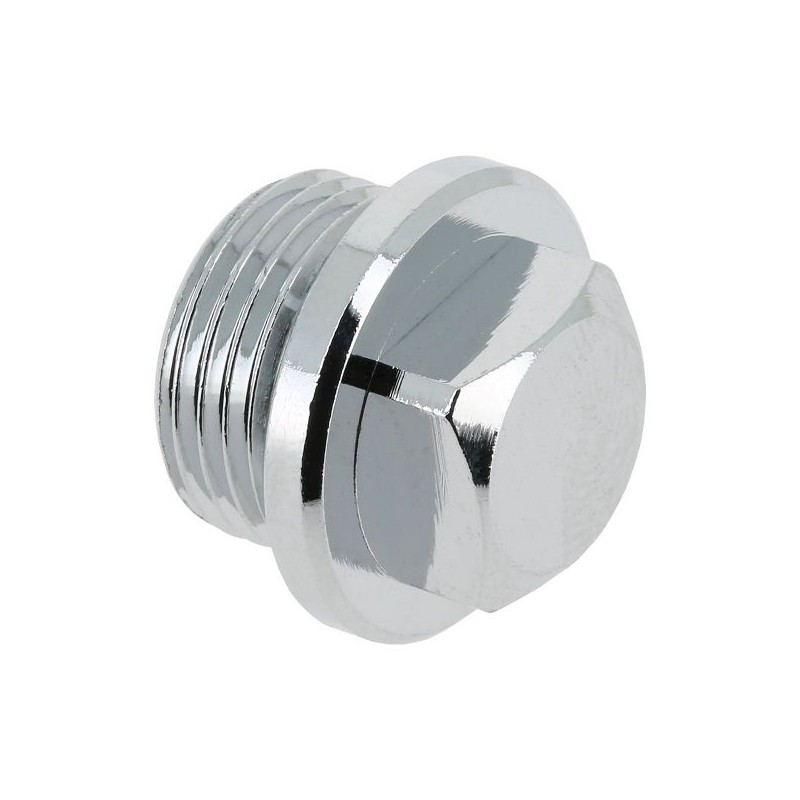 BONFIX Draad messing plug met vierkant 1/2" bu.dr. verchroomd