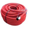 Kabelbeschermingsbuis flex 200mm Rood+ trekkoord R25m