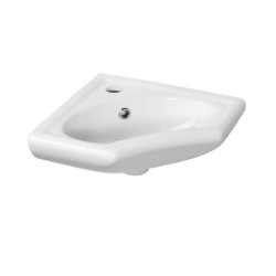 Trevi hoekfontein 35 x 35 x 15 cm keramiek glans wit