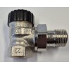 Heimeier thermostaatkraan 1/2" Haaks Verkort 2215-02.000
