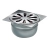 van den Berg rvs doucheput 10x10 nr.412   OU