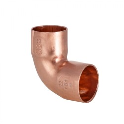 roodkoperen soldeer knie tweezijdige mof 15 mm