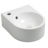 Erato fontein 34 x 27,5 x 12 cm keramiek glans wit