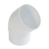 hwa bocht WIT VSE 45gr. 100 mm