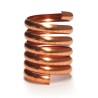Koperen spiraalwrong 80mm streng a 5 stuks wrong