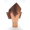 Wentzel koperen vergaarbak trechter 80mm