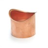 koperen tapeind ovaal 60mm