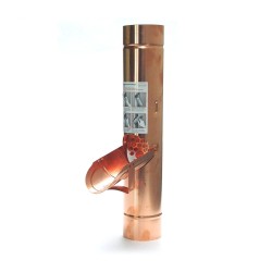 Koperen regentonklep 60mm