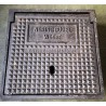Straatkop gietijzer Ø315mm blind