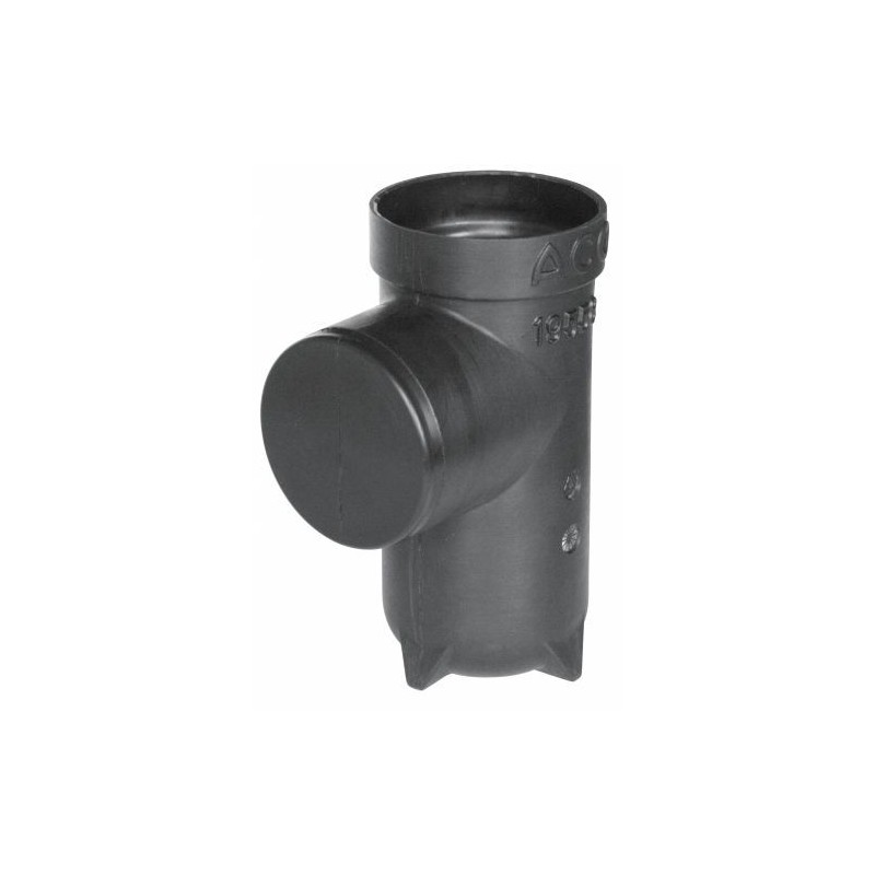 ACO Hexaline zandvanger Ø110mm met verwijderbaar spie eind.