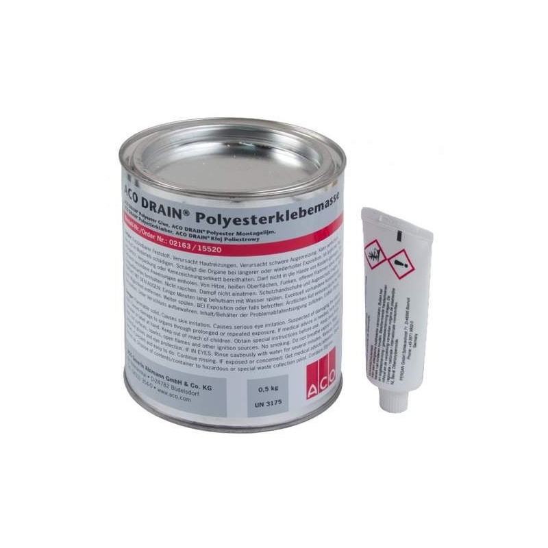 ACO polyesterlijm P1408 0,5 kg. (2-comp.)