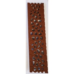 ACO Rooster Voronoi Corten coating 500mm