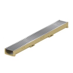 ACO Euroline H60 gootelement met verzinkt sleufrooster lengte 1 mtr.