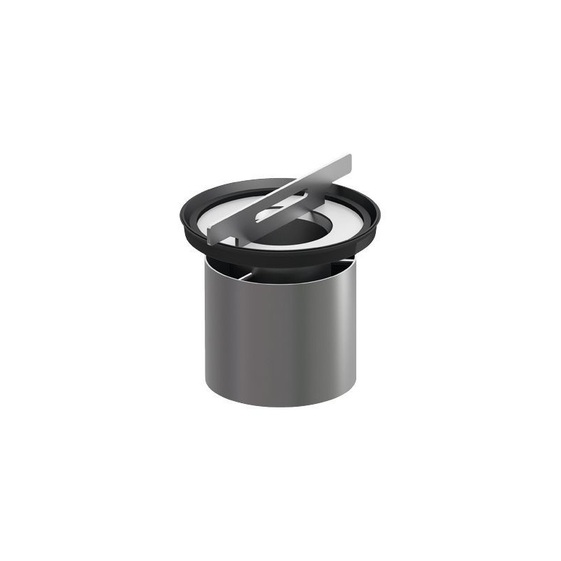 ACO stankslot RVS goot onderuitloop Ø110mm