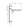 Roval daktrim Classic Plus 60 x 45mm geanodiseerd