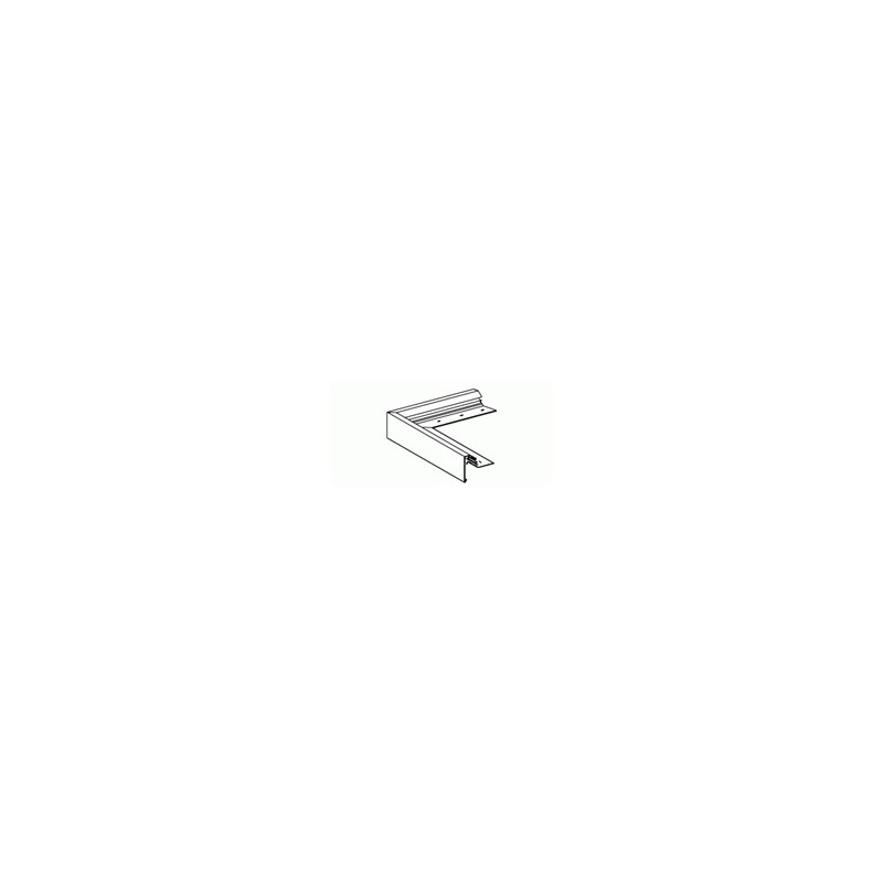 Roval-77 aluminium buitenhoek geanodiseerd 150 x 100 mm