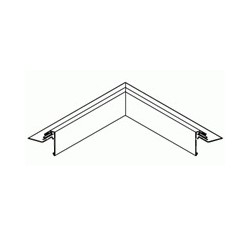 Roval-77 aluminium binnenhoek geanodiseerd 150 x 100 mm