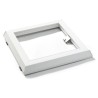 Vent.raam PVC V4 Solo H  0400 x 0700