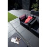 ACO Slimline lijngoot inclusief blank aluminium design rooster 1000mm