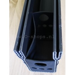 ACO Slimline Zandvanger rubber zwart