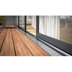 ACO Highline Gootelement van verzinkt staal 1 mtr.