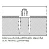 ACO Hexaline koppelstuk RainBloxx - 2 stuks