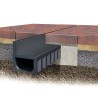 ACO Hexa Slotline zwart goot met 2 opzetstukken H60 L1000mm