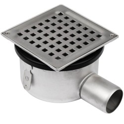 Blücher Domestic vloerput 145x145 mm zu ø 50 mm
