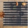 ACO House and Garden aluminium mat met rubberstroken 600 x 600mm