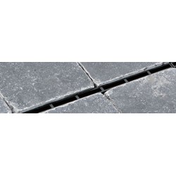 ACO Hexa Slotline zwart goot met 2 opzetstukken H60 L1000mm