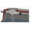 Trident 150 Konusfilter met skimmeroverloop