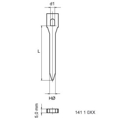 Walraven BIS Muurpen R-2 65 mm