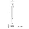 Walraven BIS Muurpen R-2 65 mm