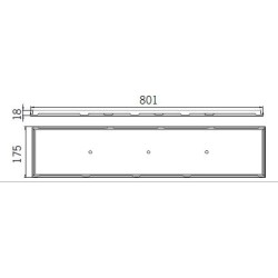 ACO Rooster Tile afdekking  t.b.v  ACO Showerdrain X 2.0