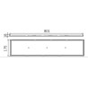 ACO Rooster Tile afdekking  t.b.v  ACO Showerdrain X 2.0