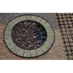 Stella Green flexibele borderrand / borderkant - hoogte 60mm zwart