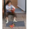 ACO House and Garden aluminium mat met rubberstroken 600 x 600mm