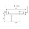 ACO FlexDrain Domestic Tile 200x200