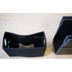 ACO Slimline Zandvanger rubber zwart