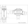 Trident 150 Tankfilter met skimmer-overloop