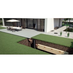 ACO RainBloxx 600 Line (120L) steenwol
