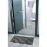 ACO House and Garden aluminium mat met rubberstroken 1000 x 500mm