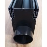 ACO Slimline eindplaat met zijuitloop 50mm